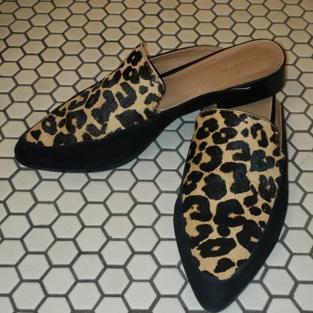 Halogen Corbin Genuine Calf Hair Slide Loafer